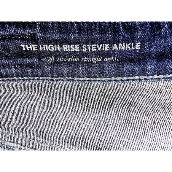AG Adriano Goldschmied Anthropologie Size 27X29 Women The High Rise Stevie Ankle - Picture 8 of 12